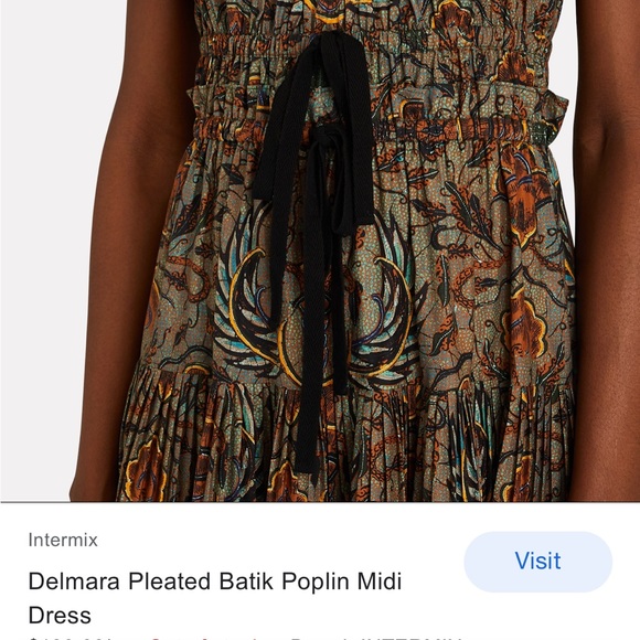 Ulla Johnson Delmara dress size 4 NWT - Picture 3 of 3